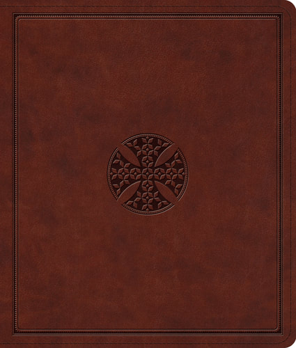 ESV Single Column Journaling Bible, Large Print (Trutone, Burgundy/Red, Timeless Design) [Book]