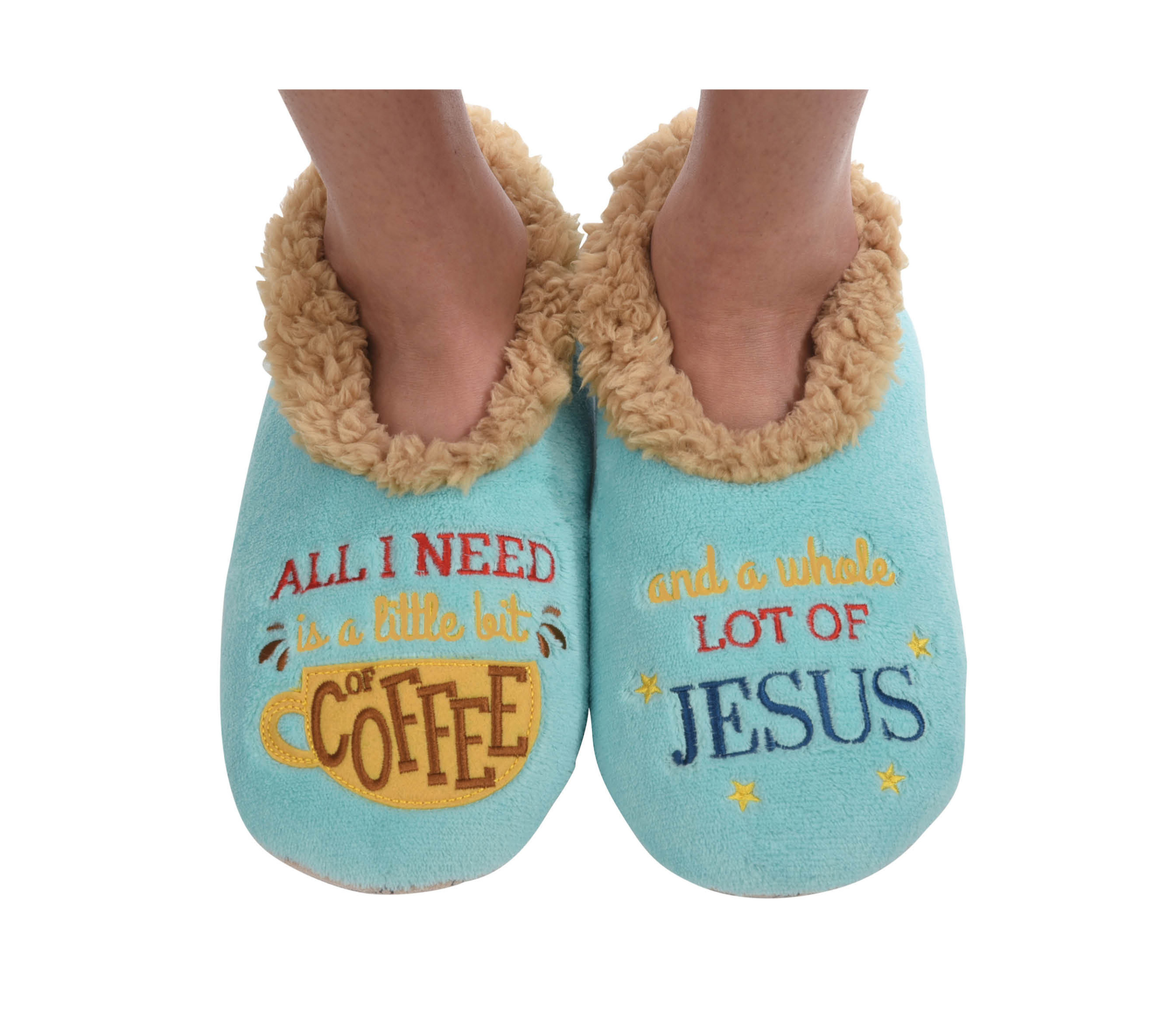 Snoozies! I need is a little coffee and whole lot of - slippers